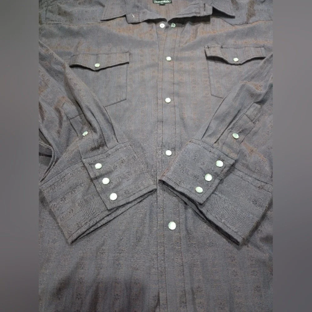 Roper Men's Western Snap Button Shirt‎ | 3XL | Long Sleeve | Charity Listing - Picture 6 of 11